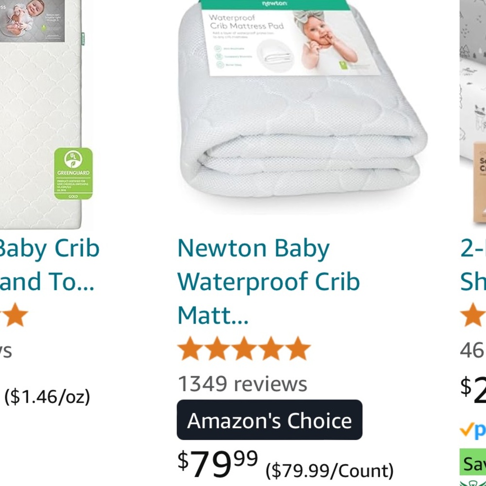 Newtown baby crib mattress brand new in package